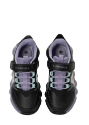 Lumberjack Grape 4Pr Black Girl's Sports Shoes