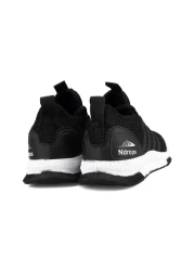 BYŞ Moda Ndrops Comfortable, Orthopedic, Lightweight, Laceless Mesh Sneaker Daily Children's Sports Shoes Black White