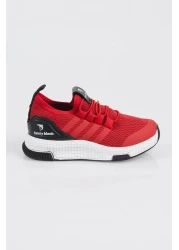 Tonny Black حذاء رياضي أحمر للجنسين للأطفال Tbqnt