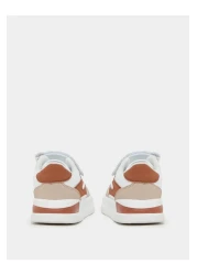 Styli حذاء رياضي منخفض الكعب بألوان متعددة مع إغلاق فيلكرو