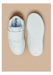 Lee Cooper Boys' Textured Sneakers with Hook and Loop Closure