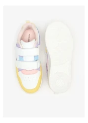 Flora Bella by Shoexpress Colourblock Sneakers with Hook and Loop Closure