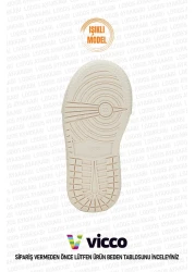 Vicco حذاء رياضي للأطفال من Mago Model Lighted للجنسين باللون الرمادي