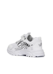 MAGIC SHOES حذاء رياضي أبيض للجنسين