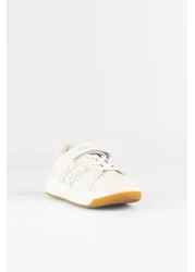 Vicco Pukky Lighted Baby Girl White Sneaker