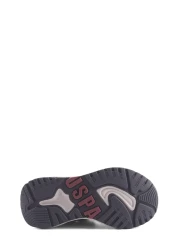 U.S. Polo Assn. حذاء رياضي للأولاد باللون الأزرق الداكن من HABITA 4PR