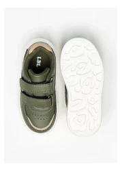 LBL by Shoexpress Panelled Sneakers with Hook and Loop Closure