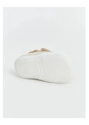 LC Waikiki Steps Ecru Velcro Baby Boy First Step Shoes