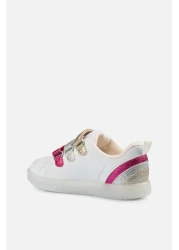 Vicco Sun Light Girl's White/fuchsia Sneaker