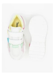 Little Missy حذاء رياضي مزود بشريط فيلكرو وإغلاق