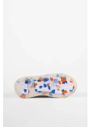 Vicco Monaco Lightweight Boy's White/Sax Blue Sneaker