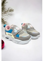 Ponchiq حذاء رياضي بناتي مضاء بنعل ميموري فوم