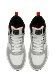 Kinetix Hegel Pu Hi 5Fx White Unisex High Sneaker