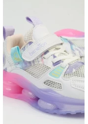 Benetton ® IMPORTED Girl's White Sports Shoes BNI-10275