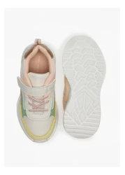 Flora Bella by Shoexpress Colourblock Sneakers with Hook and Loop Closure