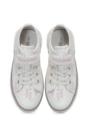 U.S. Polo Assn. حذاء رياضي PENELOPE BSK JR 5FX أبيض للفتيات
