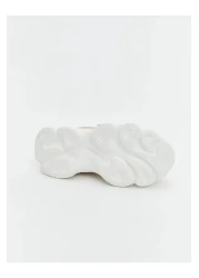 LC Waikiki Lcw Steps Mixed Color Blocks Lace-Up and Velcro Girls' Sneakers