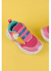 Dudino حذاء رياضي باوي وردي دودينو آيس كريم للبنات - مقاس 25-37
