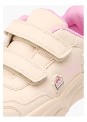 DİSNEY حذاء رياضي مزين بطبعة بطة ديزي مع قفل بخطاف وحلقة