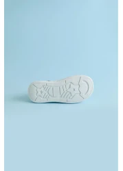 Katia & Bony أحذية جورب للأطفال باللونين الأزرق الداكن والأبيض