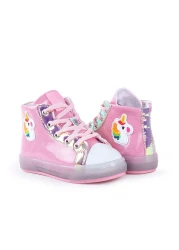 BUCKHEAD Children's Lace-Up Lighted Casual Shoes Buck4299 Chuck High