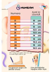 Mumenim حذاء Berbera للجنسين للأطفال الرضع واقي لأصابع القدم غير قابل للانزلاق باللون الأزرق لتقويم العظام الخطوة الأولى والأحذية الرياضية