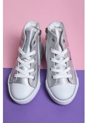 StWenn حذاء رياضي للأطفال مزود بسحاب ومضاء من Kuromi