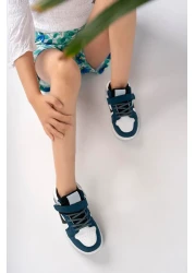 McDark Kids Petrol High Top Sneakers