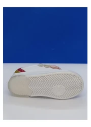 Cool White Glitter Girl's Sneakers - Mami Ptk