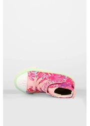 Vicco حذاء رياضي للفتيات من Ada Pattern لمرحلة ما قبل المدرسة باللون الفوشيا