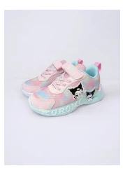 pediashoes Kuromi Lighted Girls' Sports Shoes Light and Flexible, No Break between 26-30