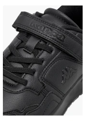 Kappa حذاء مدرسي للأولاد بتفاصيل شعار مع إغلاق بخطاف وحلقة