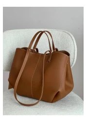 nura Pazarclub Tan Women's Polen Hand and Shoulder Pinterest Bag