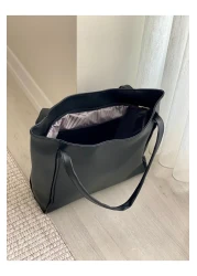 BAGLOVİS Large Size Soft Leather Women's Bag En42 Uzn28