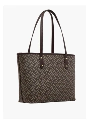 Flora Bella by Shoexpress حقيبة توت بطبعة فلورا بيلا مونوغرام مع محفظة بسحاب