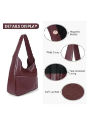 Nevnihal Women's Retro Tote Bag with Shoulder Strap