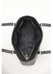 Pierre Cardin Women's Black Print Shoulder Bag 05Po22Y1572