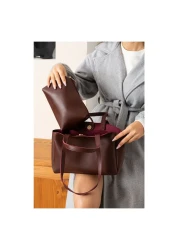 Rivina حقيبة يد وكتف نسائية مع تفاصيل محفظة مغطاة بمغناطيس