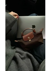 Timeless Le Pliage XS Pounch Canvas Pouch Women's Hand and Shoulder Bag