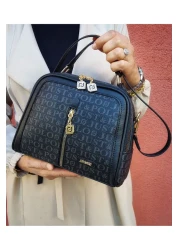 Just Polo حقيبة كتف نسائية مكونة من 4 أقسام وحزام طويل قابل للتعديل TM1137