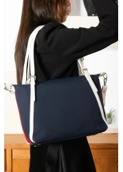 Just Polo حقيبة يد وكتف نسائية للموسم الجديد بحزام طويل قابل للتعديل مقاس كبير 236037 كمبيوتر شخصي