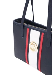 U.S. Polo Assn. Women's Shoulder Bag Navy-White-Red Us8029 - Online Exclusive