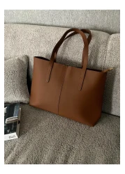 Emma Carter حقيبة مايا كبيرة الحجم - حقيبة تسوق بنية