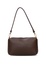 U.S. Polo Assn. حقيبة كتف نسائية بنية Us3247