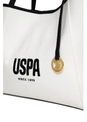 U.S. Polo Assn. White Women's Shoulder Bag Us25312