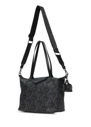 U.S. Polo Assn. حقيبة كتف نسائية سوداء Us25521