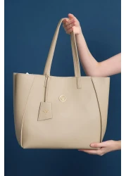 Garbalia Sofia Large Size Women's Shoulder Bag - Magnet Closure, Wide Zipper Compartment