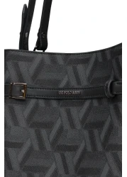 U.S. Polo Assn. Black Women's Shoulder Bag Us25516