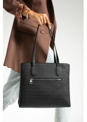 Just Polo justpolo women's black large shoulder bag