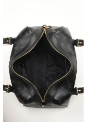 Pierre Cardin Black Monogram Women's Shoulder Bag 05PO22Y1532